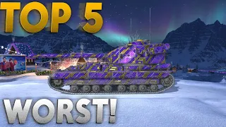 WOTB | TOP 5 WORST T10's