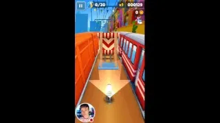 Subway Surf  играем! Мультик игра собиратель монет