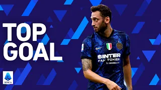 Çalhanoğlu scores his first goal for Inter | Inter 4-0 Genoa | Round 1 | Serie A 2021/22