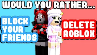 WOULD You RATHER With Moody! (Roblox)