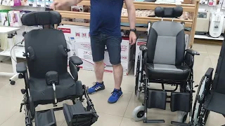 Обзор и выбор инвалидных колясок пассивного типа (комнатные) многофункциональные кресло-коляски