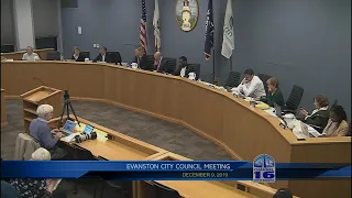 Evanston City Council Meeting 12-9-2019