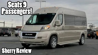 Luxury Travel Van! 2021 Ram ProMaster Waldoch Galaxy Conversion Van For Sale | Review