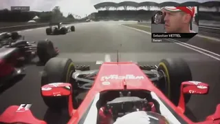 F1 2016 Malaysia Vettel Spins Rosberg