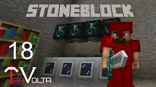 Stoneblock [E18] - Меч бесконечности. Топовые шмотки в майнкрафт!