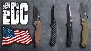 BEST "High(ish) End" EDC Knives (under $200, Made in USA) Little rambling at the end.