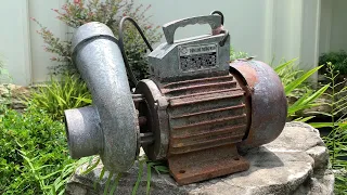 Restoration of Old Burnt Large Capacity Water Pump // Restoration of Old Burned Electric Motor