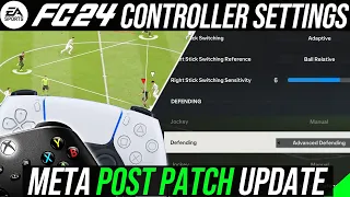 FC 24 - BEST CONTROLLER & CAMERA SETTINGS POST PATCH TO USE TO GIVE YOU AN ADVANTAGE/MORE WINS