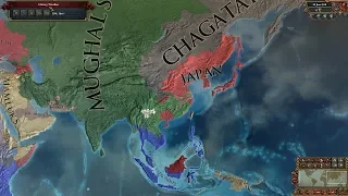 Europa Universalis 4 AI Timelapse - No Lucky Nations Superextended Timeline 1444-2518 №4