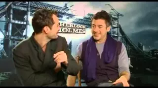 Funny/Cute Moments with RDJ and Jude Law Pt.1