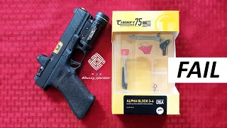 Timney Alpha Trigger for Glock - Failures, Malfunctions, Light Strikes, Modifications, Warranty