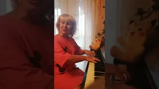 розучування української жартівливо пісні "Танцювала риба з раком".