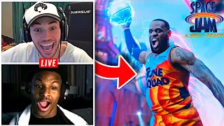 Adin & Bronny React to Space Jam: A New Legacy - Trailer