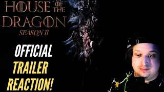 HOUSE OF THE DRAGON Season 2 OFFICIAL TRAILER Reaction!!!