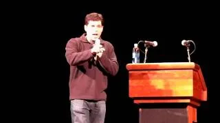 Max Brooks - Zombies - Author of World War Z Speaking at UNC Asheville 4Feb2011