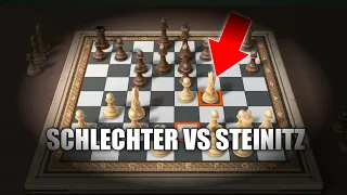 Berburu Sang Raja.. Carl Schlechter vs Wilhelm Steinitz