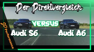 Das ultimative Battle: Audi A6 4K C8 50TDI VS. Audi S6 Diesel Dragrace I Versus I 100-200 | 0-100