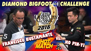HOT MATCH: Francisco BUSTAMANTE vs. KO Pin-Yi: 2016 DERBY CITY CLASSIC BIGFOOT 10-BALL CHALLENGE