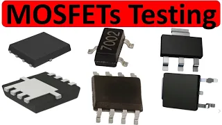 How to test mosfet using multimeter - SMD mosfet testing