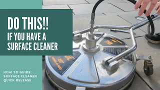 Whirlaway Surface Cleaner - Quick Release - The Ultimate Upgrade