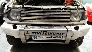 Mitsubishi Pajero 2 swap 3Uz 6at