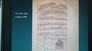 The first steam heating system