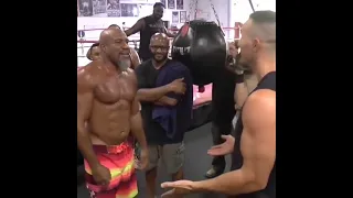 Klitschko - Briggs Heated Moment In Boxing Gym #shorts #boxing #subscribe
