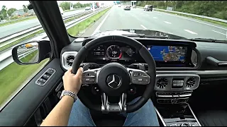 The New Mercedes AMG G63 G Class Test Drive