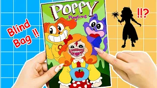 Unboxing Poppy's Blind Bag! ❤‍🔥 Unbelievable💢 POP THE PIMPLES 💢 [👄Paper DIY 👄] ASMR| Pomni Paper