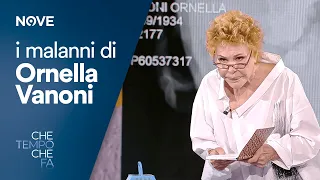 Che tempo che fa | I malanni di Ornella Vanoni e il suo esilarante Diario