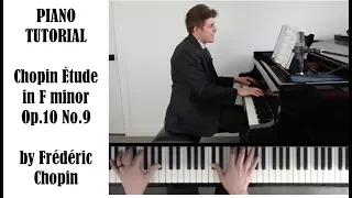 Chopin Etude in F minor, Op.10 No.9 Tutorial - ProPractice by Josh Wright