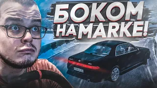 БЕЗУМНЫЙ ДРИФТ НА TOYOTA MARK II по городу! (CITY CAR DRIVING С РУЛЁМ)