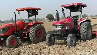 Kubota MU 5501 vs Mahindra arjun 555 DI on rotavator