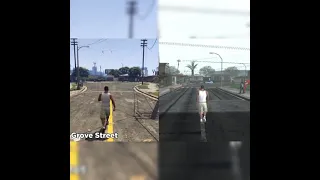 GTA VISA & GTA V Similar places Comparision #1 {1992 Vs 2013}