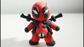 Craft Your Own Chibi Deadpool with Clay – Easier Than You Think!