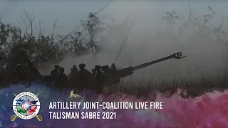 Artillery joint-coalition live fire - Talisman Sabre 2021