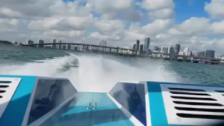 Miami Vice Boat hammer down