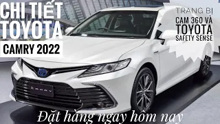 ✅Chi tiết Toyota Camry 2022 | Có Cam 360 và gói TSS | HC Auto