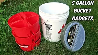 5 Gallon Bucket Gadgets put the Test!