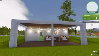 How to build a porch in house flipper!