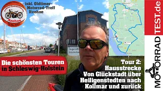 Die schönsten Motorradstrecken in Schleswig Holstein | Tour 2: Hausstrecke Glückstadt - Kollmar