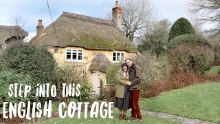 Step into this COLOURFUL ENGLISH COUNTRY COTTAGE