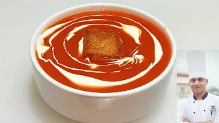 Tomato Soup Restaurant Style | टमाटर का सूप रेसिपी | How to make Tomato Soup | Chef Ashok