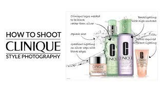 Clinique Style Advertising Shoot: Highlights and product photography tips