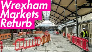 Wrexham Markets refurb (... and we go beneath to see the 'tunnels')