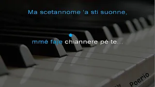 'O SURDATO 'NNAMMURATO - karaoke senza guida alla voce