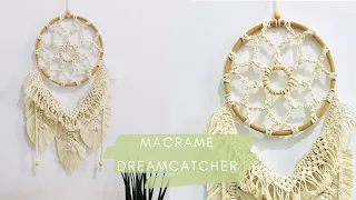 Macrame Dreamcatcher (Design 02) | Tutorial for Beginners
