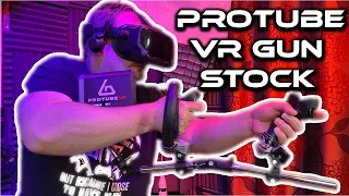 PROTUBE VR gun stock and haptic feedback FORCETUBE