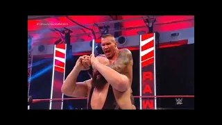 Randy orton vs Big show unsanctioned match on Raw 20/07/2020 |Full match Highlights| Ww E