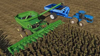 Mid West Horizons Ep#102 | Harvest | FS19 Timelapse | Farming Simulator 19 Timelapse